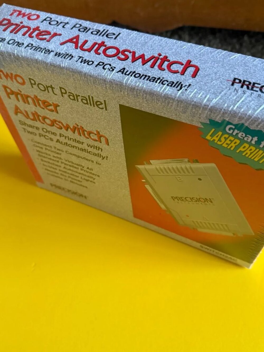NEW Precision Instruments Two Port Parallel Printer Autoswitch Gray SWITCH2AC - Picture 9 of 13